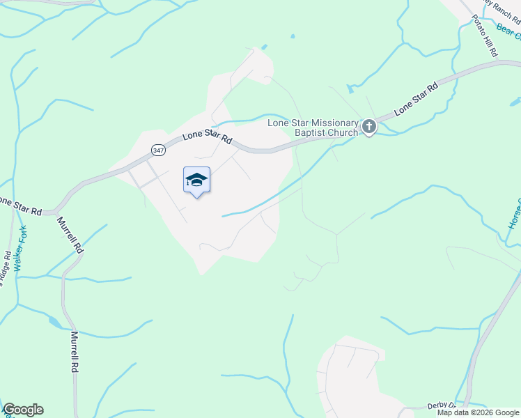 map of restaurants, bars, coffee shops, grocery stores, and more near 5723 Starlight Road in Kingsport