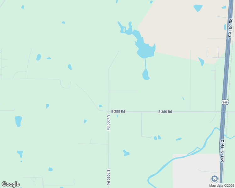 map of restaurants, bars, coffee shops, grocery stores, and more near 6060 East 378 Road in Oologah
