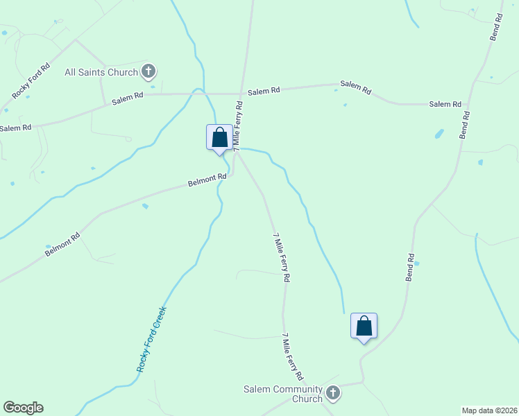 map of restaurants, bars, coffee shops, grocery stores, and more near 1966 7 Mile Ferry Road in Clarksville