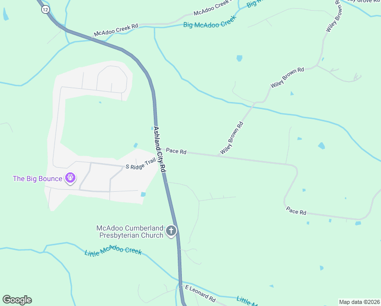 map of restaurants, bars, coffee shops, grocery stores, and more near 2901-2971 Pace Road in Clarksville