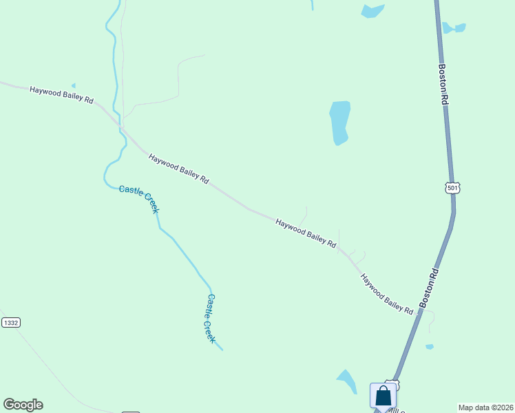 map of restaurants, bars, coffee shops, grocery stores, and more near 702 Haywood Bailey Road in Roxboro