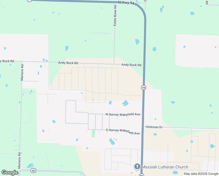 map of restaurants, bars, coffee shops, grocery stores, and more near 10257 Andy Buck Road in Pea Ridge