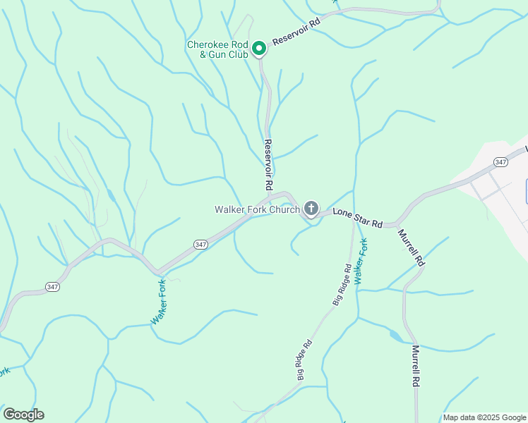 map of restaurants, bars, coffee shops, grocery stores, and more near 4350 Reservoir Road in Kingsport