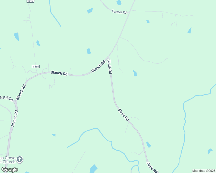 map of restaurants, bars, coffee shops, grocery stores, and more near 236 Slade Road in Blanch