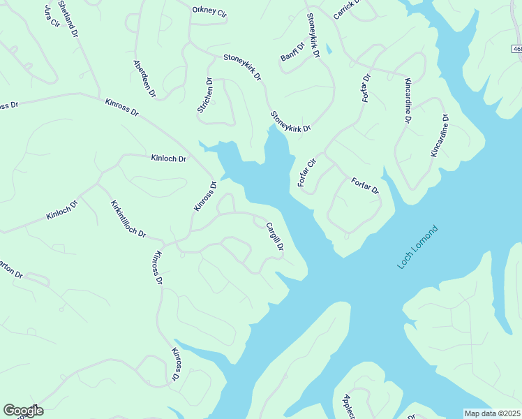 map of restaurants, bars, coffee shops, grocery stores, and more near 29 Cargill Drive in Bella Vista