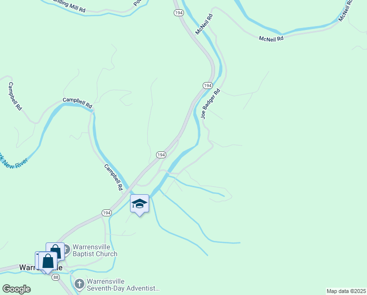 map of restaurants, bars, coffee shops, grocery stores, and more near 394 River Drive in Warrensville