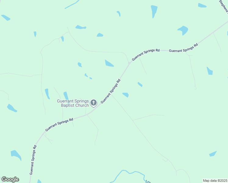 map of restaurants, bars, coffee shops, grocery stores, and more near 2396 Guerrant Springs Road in Ruffin