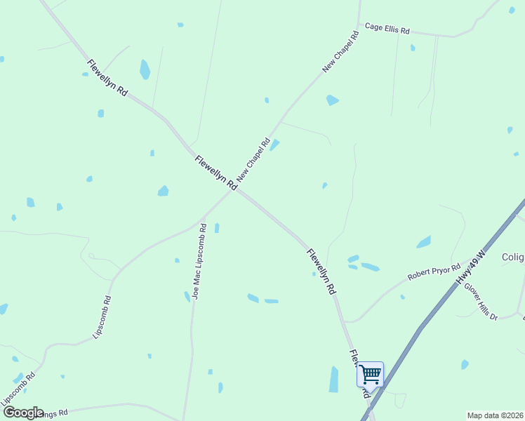 map of restaurants, bars, coffee shops, grocery stores, and more near 5747 Flewellyn Road in Springfield