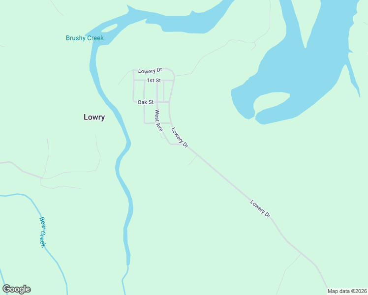 map of restaurants, bars, coffee shops, grocery stores, and more near 1835 Lowery Road in Lead Hill
