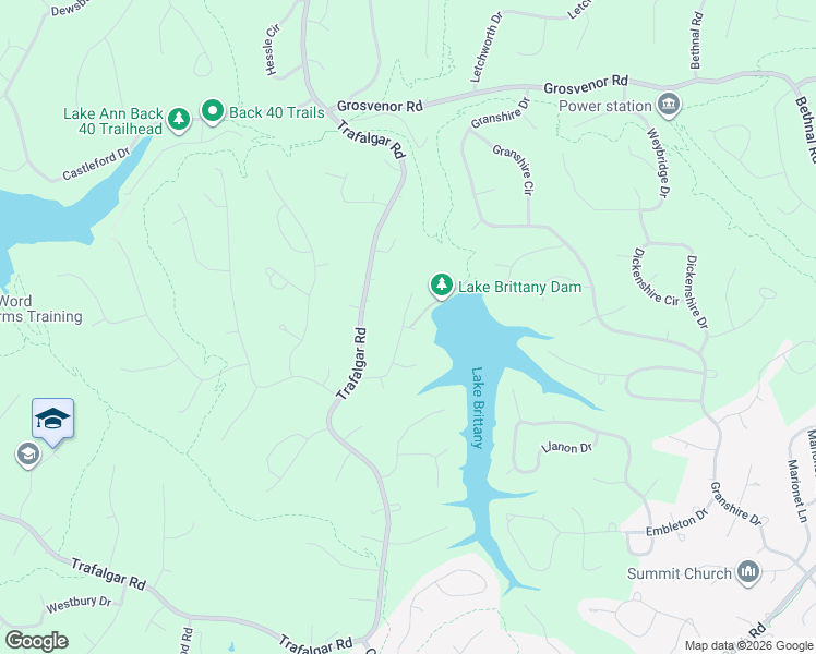map of restaurants, bars, coffee shops, grocery stores, and more near 20 Rutland Drive in Bella Vista