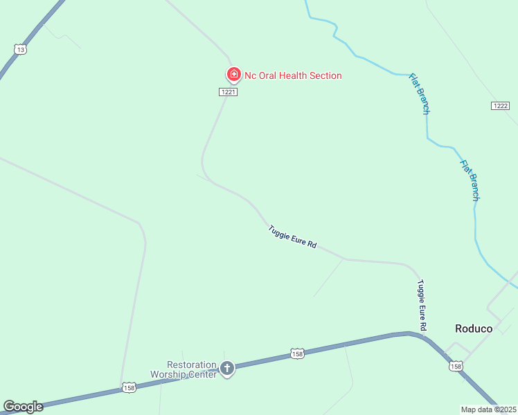 map of restaurants, bars, coffee shops, grocery stores, and more near 168 Tuggie Eure Road in Eure