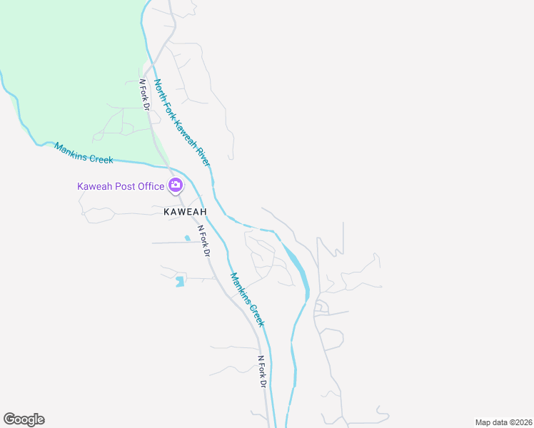 map of restaurants, bars, coffee shops, grocery stores, and more near 43490 North Kaweah River Drive in Three Rivers