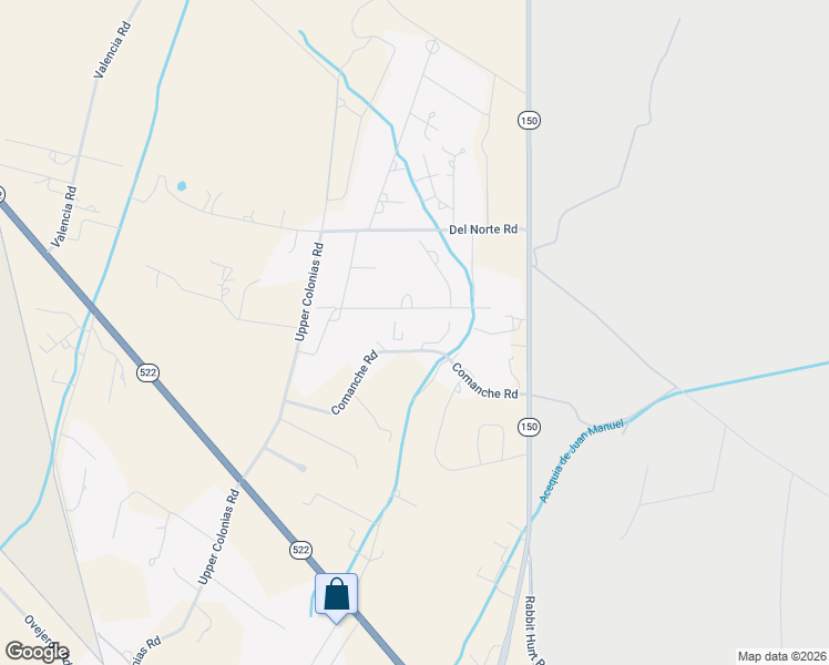 map of restaurants, bars, coffee shops, grocery stores, and more near 18 Comanche Road in El Prado