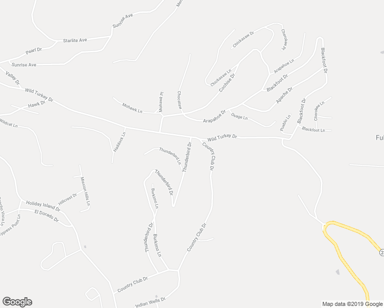 map of restaurants, bars, coffee shops, grocery stores, and more near 116 Thunderbird Drive in Eureka Springs