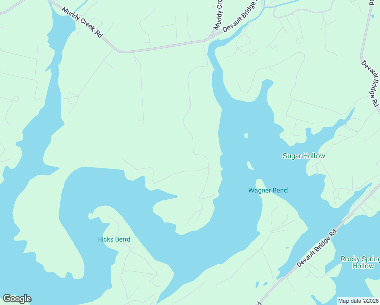 map of restaurants, bars, coffee shops, grocery stores, and more near 578 Old Muddy Creek Road in Piney Flats