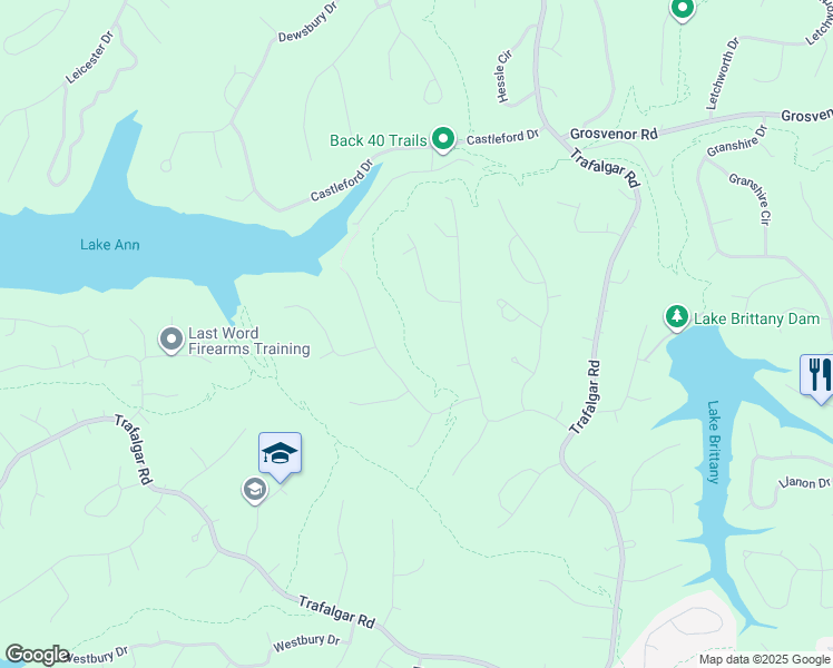 map of restaurants, bars, coffee shops, grocery stores, and more near in Bella Vista