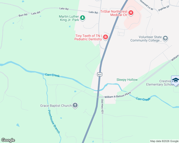map of restaurants, bars, coffee shops, grocery stores, and more near R East Benton Road in Springfield