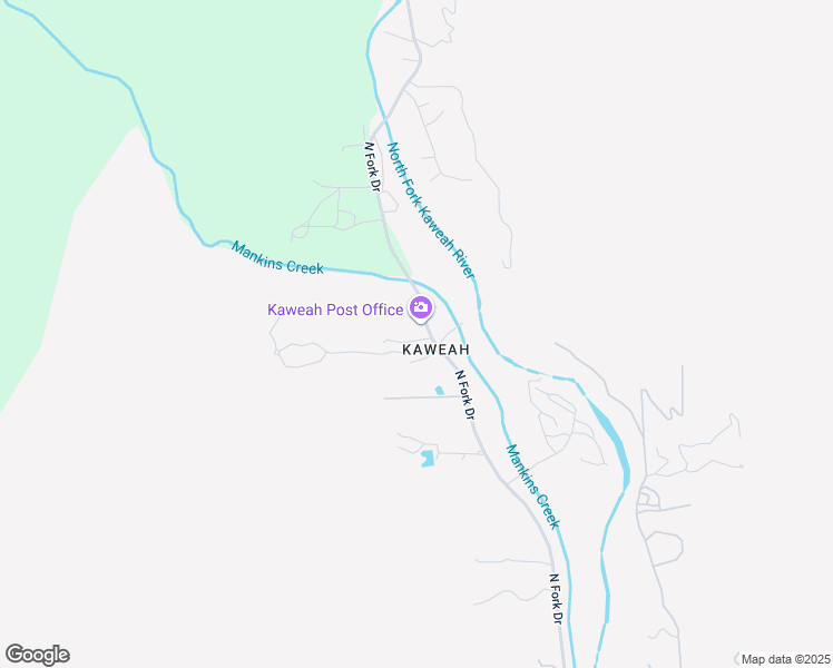 map of restaurants, bars, coffee shops, grocery stores, and more near 43777 North Fork Drive in Three Rivers