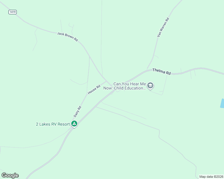 map of restaurants, bars, coffee shops, grocery stores, and more near 6082-6106 Thelma Road in Roanoke Rapids