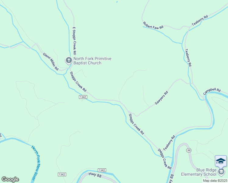 map of restaurants, bars, coffee shops, grocery stores, and more near 822 Staggs Creek Road in Warrensville