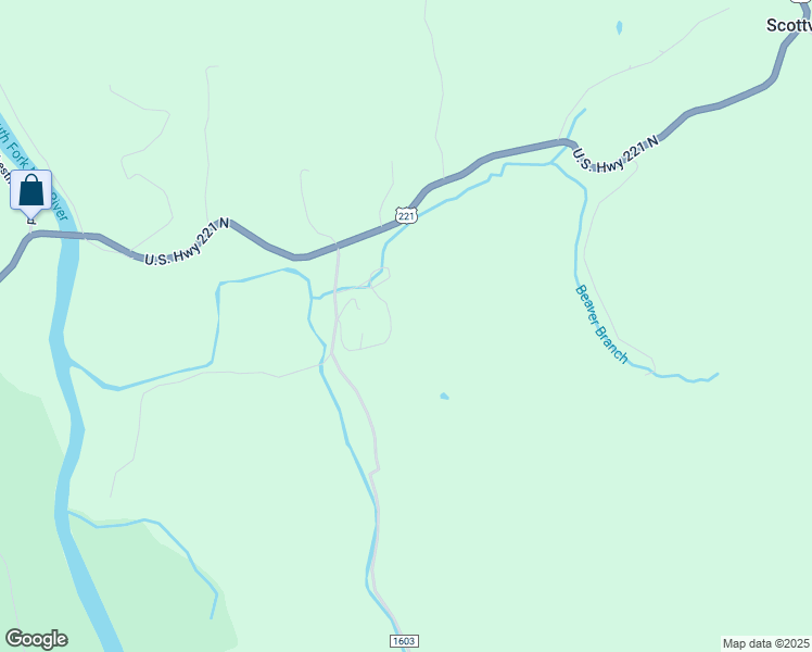 map of restaurants, bars, coffee shops, grocery stores, and more near 281 Cranberry Creek Road in Laurel Springs