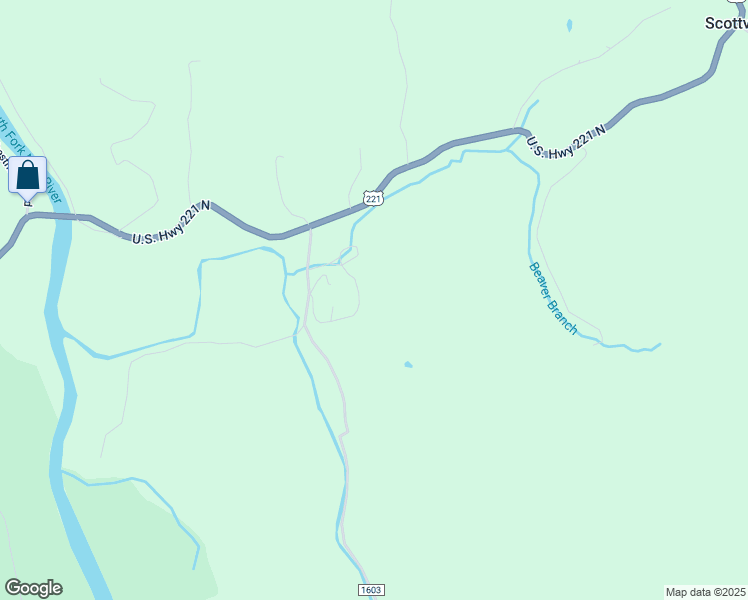 map of restaurants, bars, coffee shops, grocery stores, and more near 281 Cranberry Creek Road in Laurel Springs