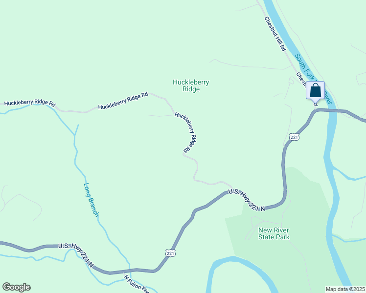 map of restaurants, bars, coffee shops, grocery stores, and more near 3950 Huckleberry Ridge Road in Crumpler