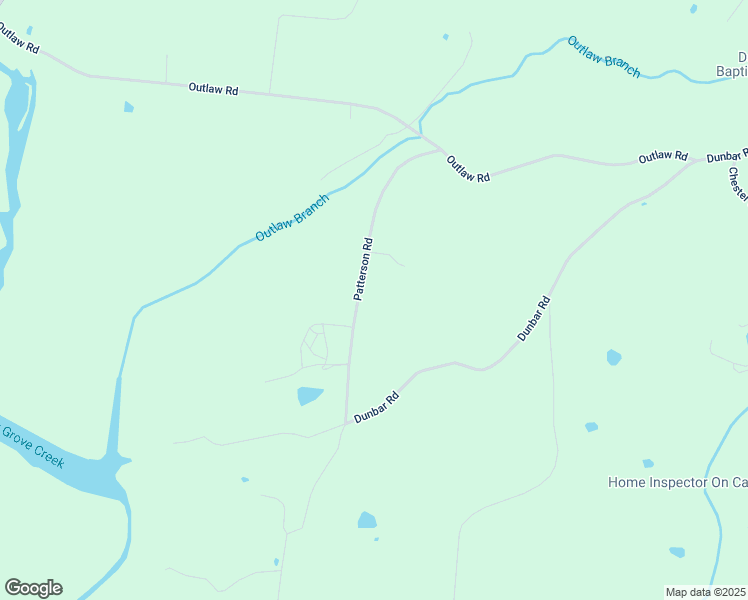 map of restaurants, bars, coffee shops, grocery stores, and more near 2401 Patterson Road in Woodlawn
