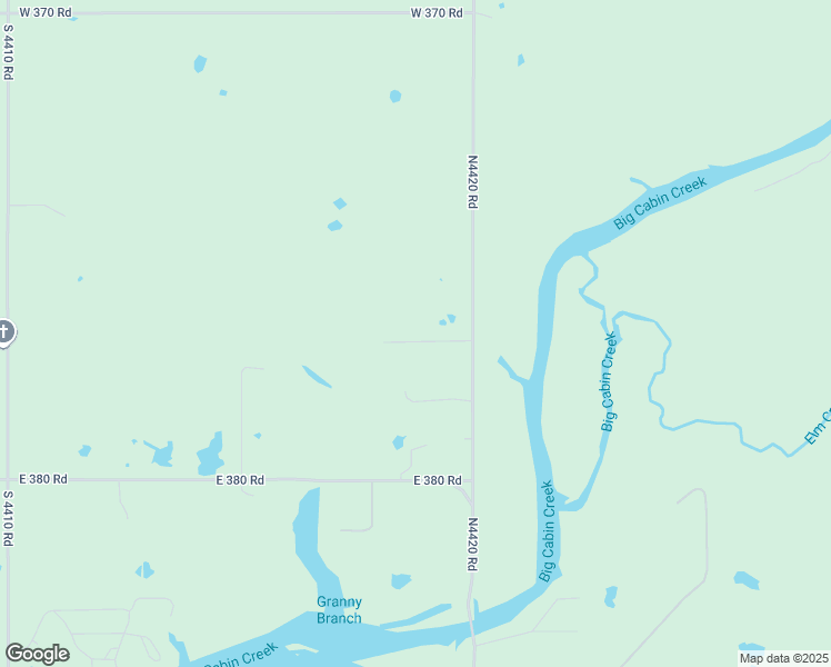 map of restaurants, bars, coffee shops, grocery stores, and more near 37671 South 4420 Road in Vinita