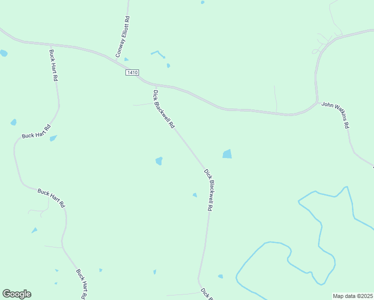 map of restaurants, bars, coffee shops, grocery stores, and more near 8517 Dick Blackwell Road in Oxford