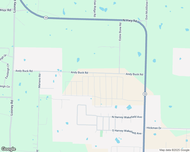 map of restaurants, bars, coffee shops, grocery stores, and more near 10257 Andy Buck Road in Pea Ridge