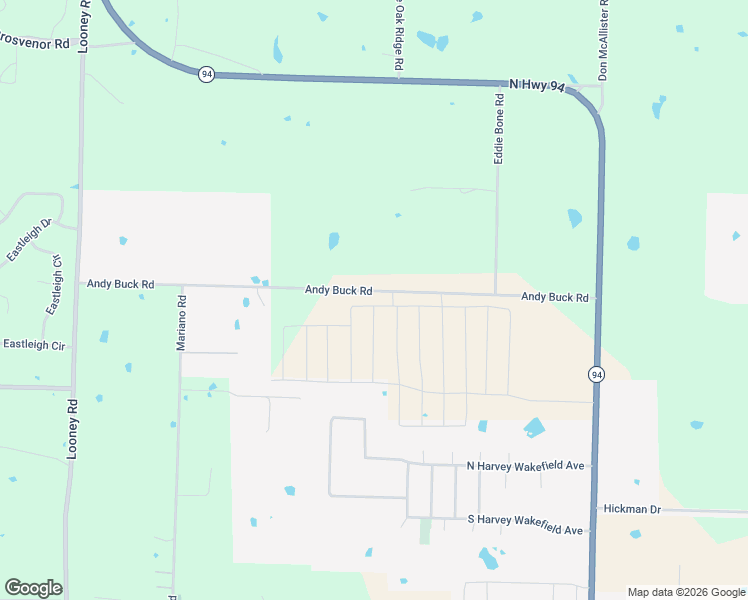 map of restaurants, bars, coffee shops, grocery stores, and more near 10257 Andy Buck Road in Pea Ridge