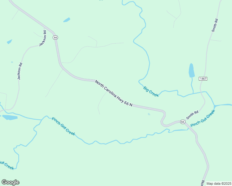 map of restaurants, bars, coffee shops, grocery stores, and more near 3435 North Carolina Highway 66 North in Westfield