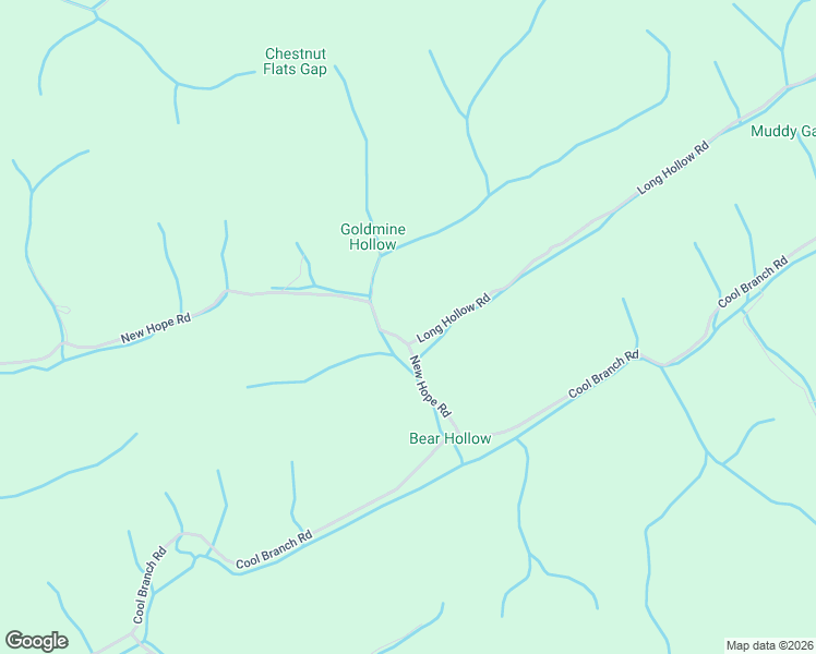 map of restaurants, bars, coffee shops, grocery stores, and more near 2934 New Hope Road in Sneedville