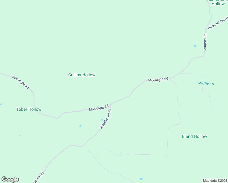 map of restaurants, bars, coffee shops, grocery stores, and more near 1954 Moonlight Road in Mammoth Spring