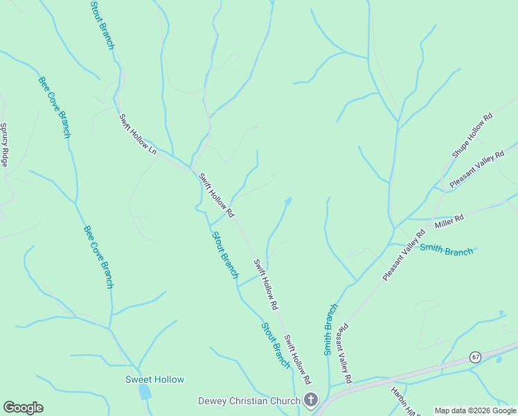 map of restaurants, bars, coffee shops, grocery stores, and more near 912 Swift Hollow Road in Mountain City