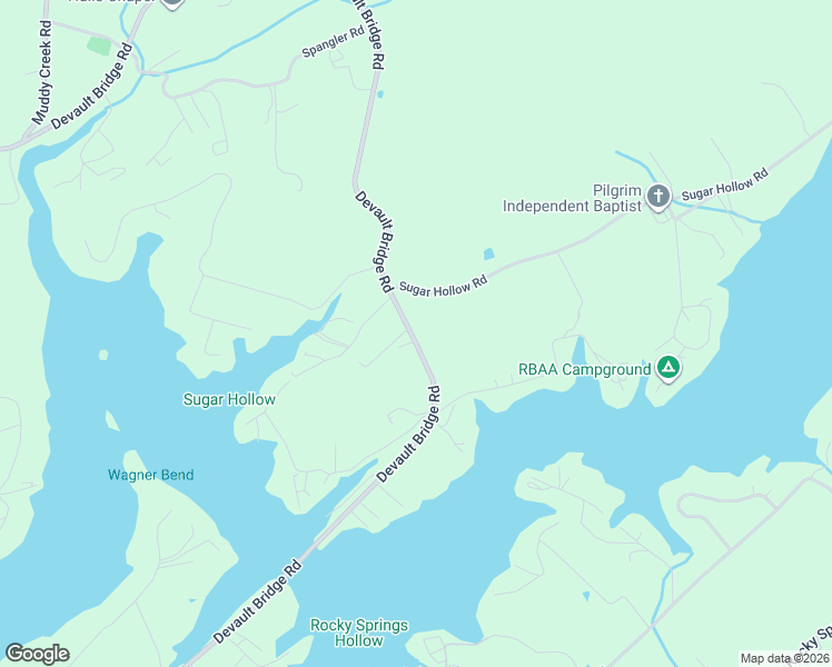 map of restaurants, bars, coffee shops, grocery stores, and more near 2848-2898 Devault Bridge Rd in Sullivan