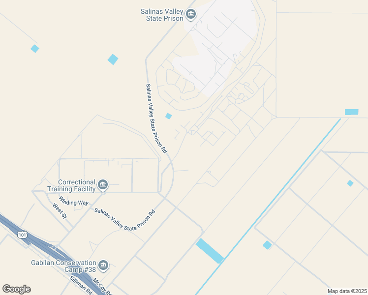 map of restaurants, bars, coffee shops, grocery stores, and more near 31625 Highway 101 South in Soledad