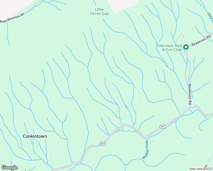 map of restaurants, bars, coffee shops, grocery stores, and more near 601 Little Horse Gap Private Drive in Kingsport