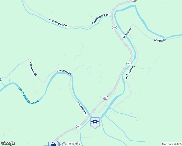 map of restaurants, bars, coffee shops, grocery stores, and more near 479 Wolf Den Trail in Warrensville
