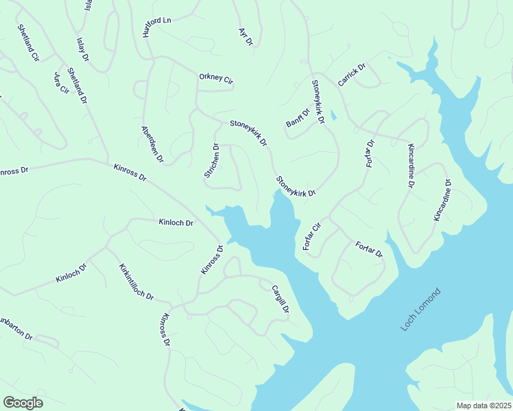 map of restaurants, bars, coffee shops, grocery stores, and more near 45 Strichen Lane in Bella Vista