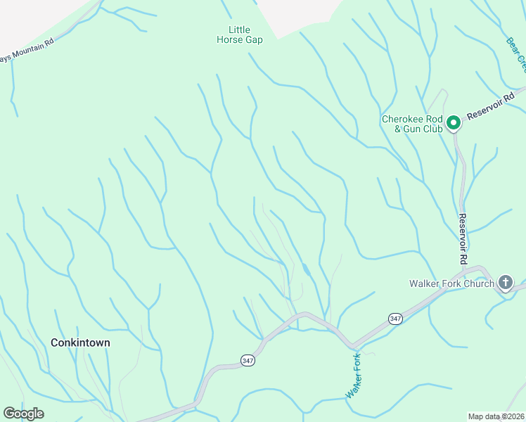 map of restaurants, bars, coffee shops, grocery stores, and more near 884 Little Horse Gap Private Drive in Rogersville