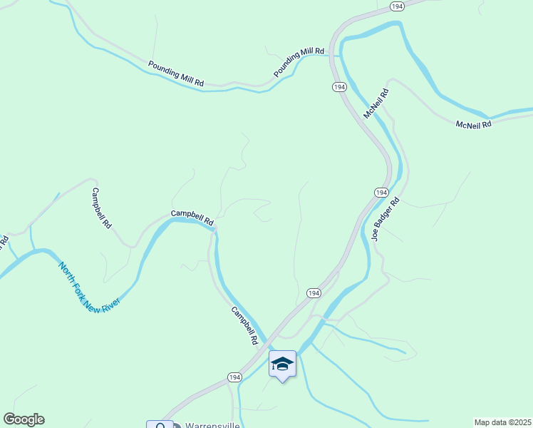 map of restaurants, bars, coffee shops, grocery stores, and more near 479 Wolf Den Trail in Warrensville
