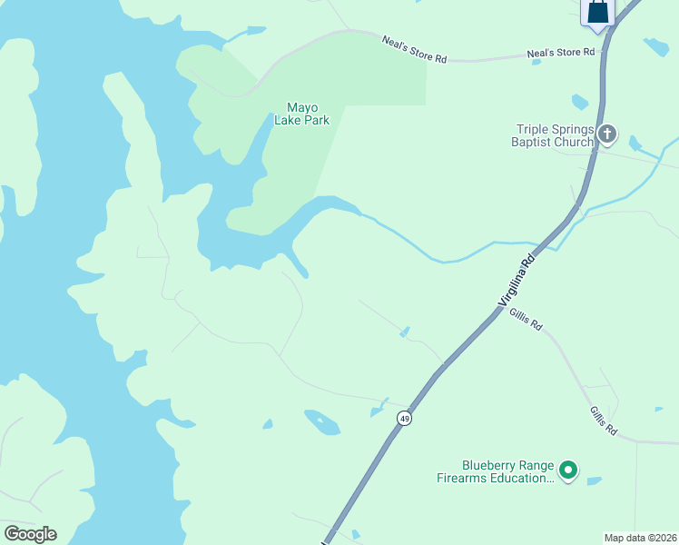 map of restaurants, bars, coffee shops, grocery stores, and more near 375 Heritage Road in Roxboro