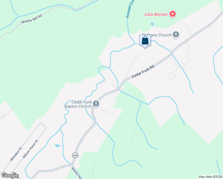 map of restaurants, bars, coffee shops, grocery stores, and more near 885 Cedar Fork Road in Tazewell