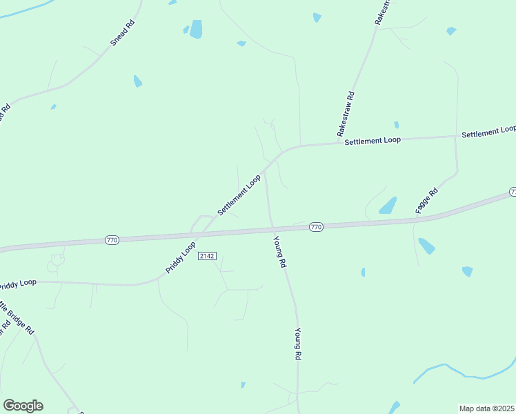 map of restaurants, bars, coffee shops, grocery stores, and more near 1012 Young Road in Stoneville