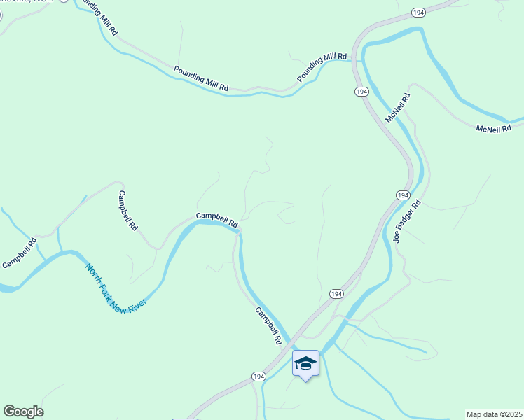 map of restaurants, bars, coffee shops, grocery stores, and more near 128 Wolf Den Trail in Warrensville