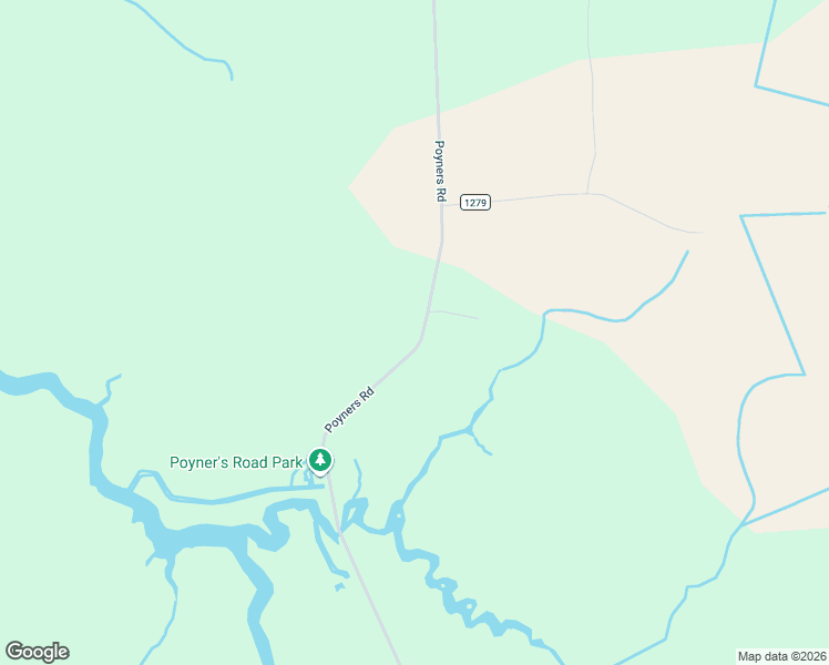 map of restaurants, bars, coffee shops, grocery stores, and more near 374 Poyners Road in Moyock