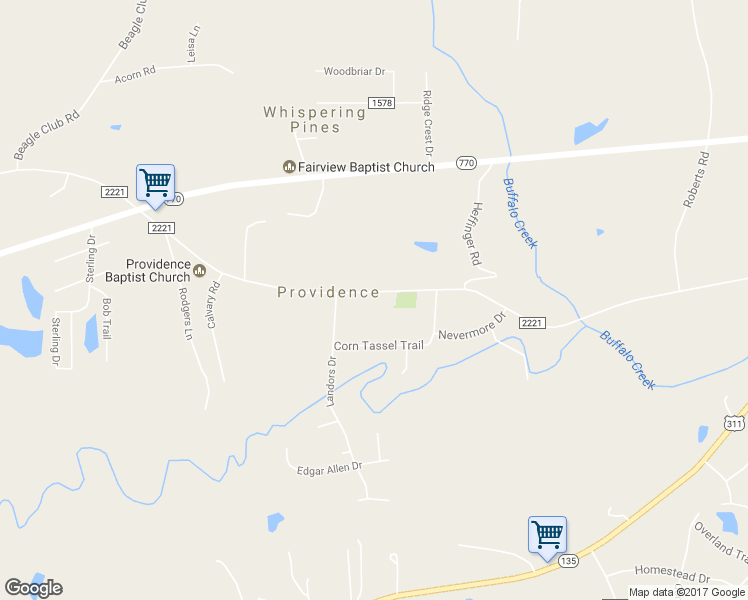 map of restaurants, bars, coffee shops, grocery stores, and more near 770 Eden Road in Stoneville