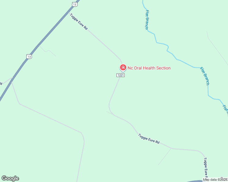 map of restaurants, bars, coffee shops, grocery stores, and more near Tuggie Eure Road in Gates County